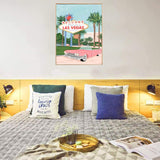 KTHOFCY 5D DIY Diamond Painting Kits for Adults Kids World Landscape(Las Vegas) Full Drill Embroidery Cross Stitch Crystal Rhinestone Paintings Pictures Arts Wall Decor Painting Dots Kits 15.7X11.8 IN KTHOFCY