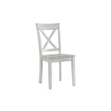 Boraam Jamestown Dining Chair, Set of 2, Antique White Boraam