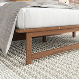 DNChuan Queen Size Murphy Cabinet Bed with Desk and USB-Port,Foldable Murphy Chest Dresser Bed with Removable Shelves on Each Side for Guest Room,Small Space-Walnut DNChuan