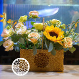 24 Pcs Mandala Stencils Reusable Stencils for Painting on Wood Mandala Dot Stencil DIY Craft Template for Painting on Rock Furniture Canvas Wall Home Decor Supplies, 5 Inch WOOPSOO