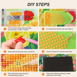 WSLWXSHM Diamond Painting Kits for Adults Truck, Car Round Full Drill Diamond Art Kits, 5D DIY Paint with Diamonds Crafts for Home Wall Decoration Gifts 12×16Inch WSLWXSHM