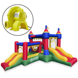 Cloud 9 Inflatable Castle Bounce House with Blower, Bouncer for Kids with Two Slides and Jumping Areas Cloud 9