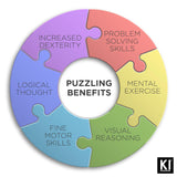 1000 Piece Puzzle for Adults Madalina Tantareanu Cities: Rome 27x20 KI Puzzles Jigsaw by Playview Brands PLAYVIEW