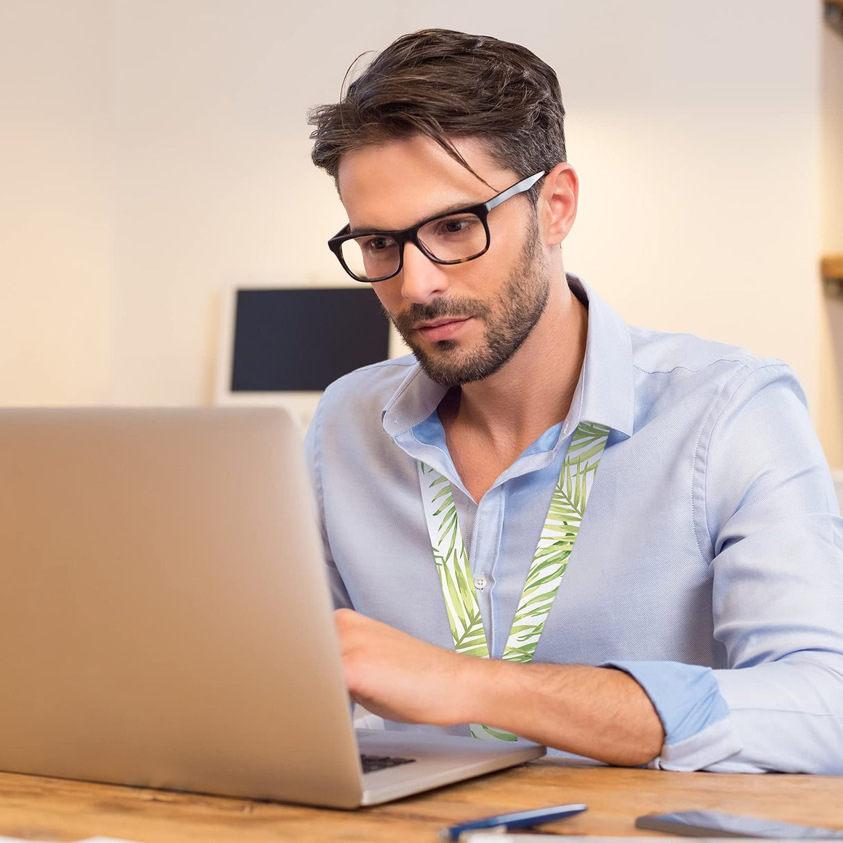 Outus 10 Pieces Sublimation Lanyard Blank White Sublimation Neck Lanyards Neoprene DIY Sublimation Lanyards Christmas Gifts for Keychain Card Name Badge Holder Outus