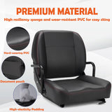 SEATIN Universal Forklift Seat,Tractor Seat,with Hip Restraint,Micro Switch,for Tractor,Mower,Skid Loader,Telehandler,Backhoe,Excavator Dozer SEATIN