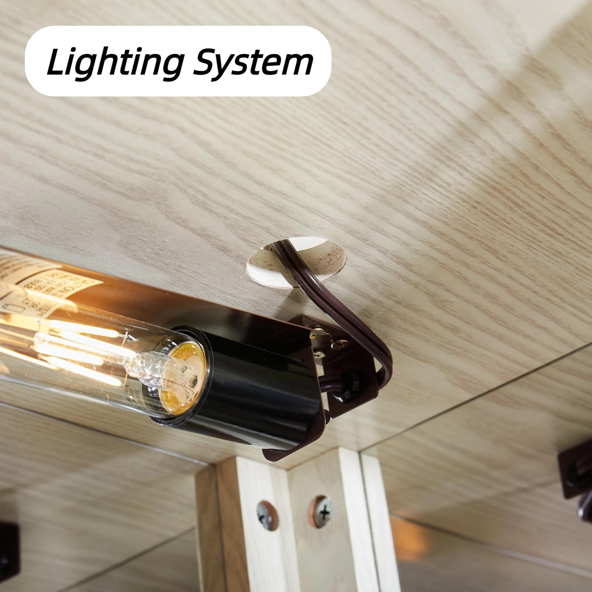 Trygoal 70" H Lighted Corner Curio Cabinet, Curio Cabinet with Tempered Glass Doors and Shelves, Corner Display Case with Light Bulb for Living Room, Dining Room, Antique White Trygoal