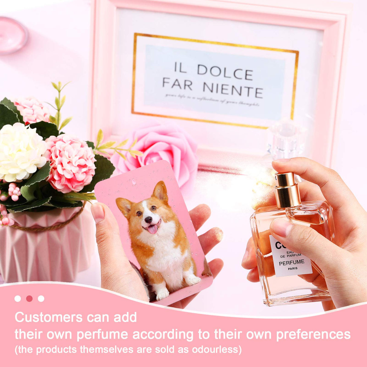 120 Pieces Sublimation Air Freshener Blanks DIY Air Freshener Sheets Blank Car Pressed Air Freshener Felt Polyester Laser Cut Blanks for Car Travel Heat Press Ornaments with Elastic Cord, 5 Styles Zonon