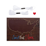 USA String Art Craft, Makes 1 Fun Express