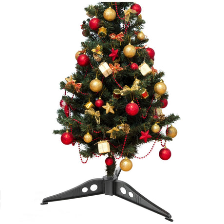 PartyKindom Christmas Tree Stand: Artificial Xmas Tree Stand Holder Christmas Tree Legs Replacement Foldable Plastic Tree Base Stand Holder for Xmas Trees(0.315 in Diameter) for Home and Party Decor PartyKindom