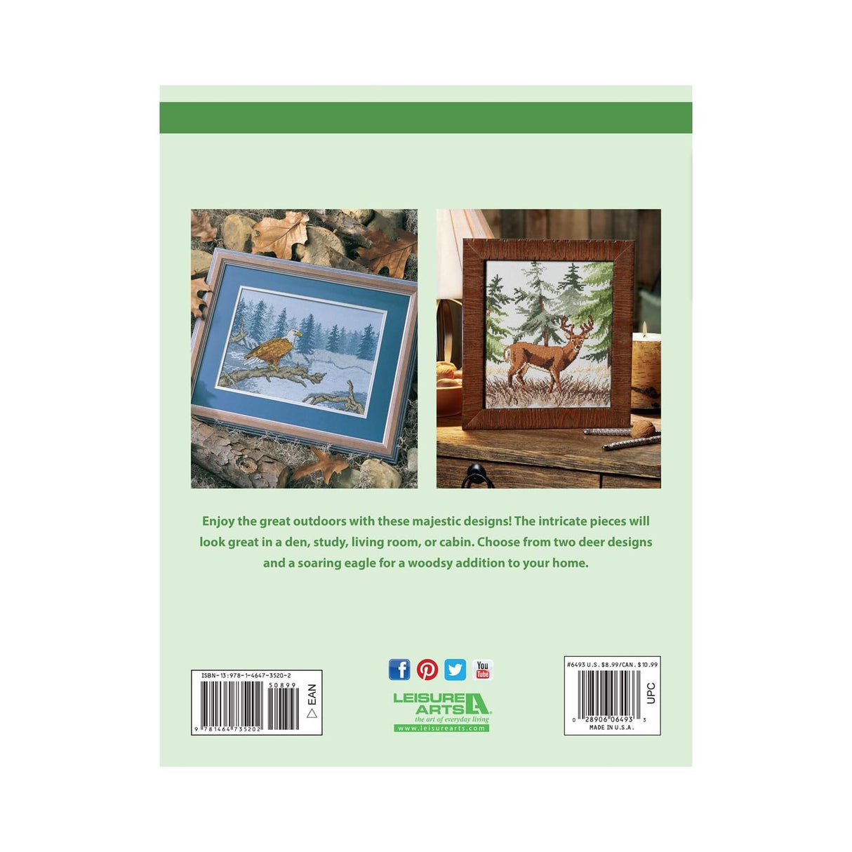 Leisure Arts Cross Stitch Wildlife Portraits Cross Stitch Book, Patterns, Books, Pattern Book, Design Books, Design Books LEISURE ARTS