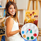 Zalduig Paint Tray Palettes, 6 Pack, Painting Supplies, Painting Palette for Kids, Plastic Palette Zalduig