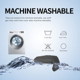 Easy-Going Sectional Couch Covers for Dogs L Shape Sofa Cover Reversible Sofa Slipcover Chaise Lounge Cover Furniture Protector Cover for Pets Dog Cat (Large, Dark Gray/Dark Gray) Easy-Going