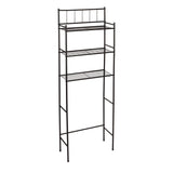Honey-Can-Do 3 tier Over-The-Toilet Space Saver Shelving Unit, Black BTH-09022 Black Honey-Can-Do