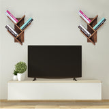 FreshDecor Tree Bookshelf 7-Tier | Wall Bookshelf | Book Organizer | Solid Wood Bookshelf for Kids | Floating Bookshelf Organizer FreshDecor