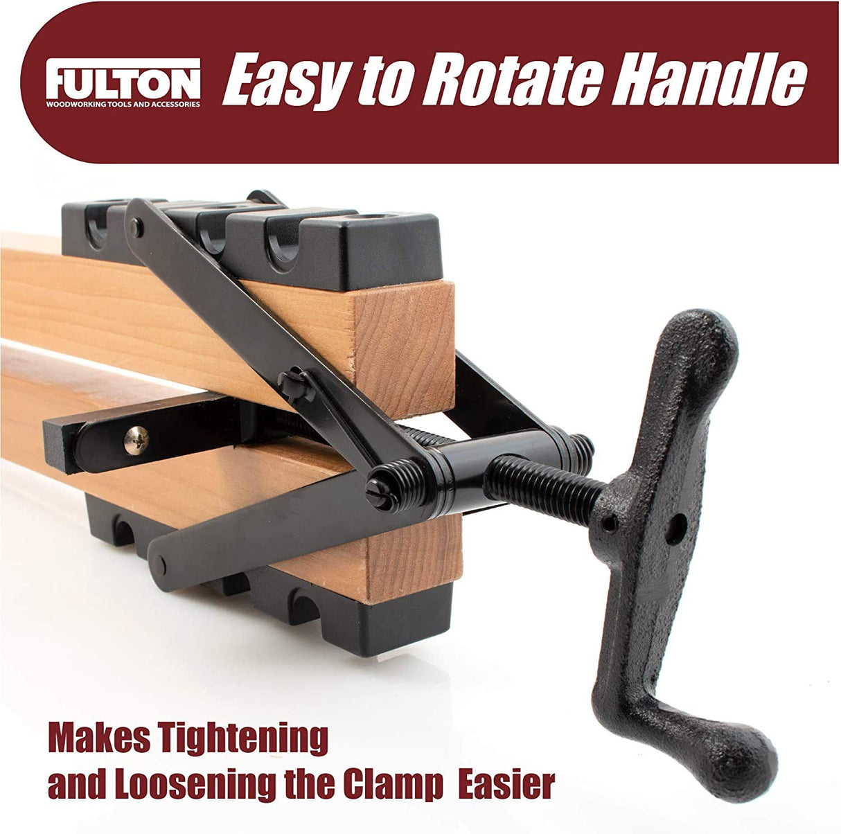 Peachtree Woodworking Supply 2 Pack of 4 Way Pressure Clamps For Clamping Panels - Using Pressure From All Four Directions. Ideal For Woodworkers and Cabinet and Furniture Makers Peachtree Woodworking Supply