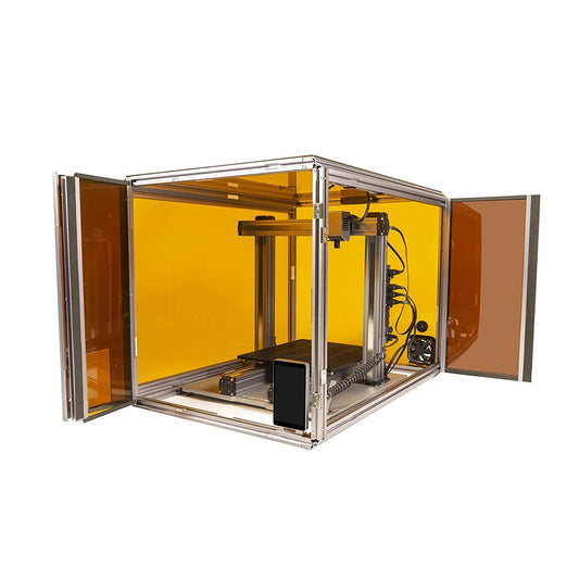 Snapmaker 3D Printer Enclosure 2.0 Safer and Quieter 3D Printer Cover Protection 2.0 A350T F350 A350 3D Printer - WoodArtSupply