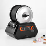 VEVOR Rock Tumbler Kit, 4 lbs Rock Polishing Kit, 9 Speed Settings 9-Day Polishing Timer Stone Polishing Kit, Rock Polisher with Rough Gemstones and Polishing Grits, Rock Polisher for Kids Adults VEVOR