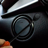 Keze 3 Pcs Auto Clip Pliers Set and Fastener Remover,Car Trim Rivet Removal Pry Tool Repair Kit with Storage Bag for Automotive Door Panel,Upholstery,Dashboard,Plastic Fasteners Keze