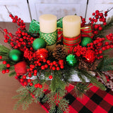 48 Yards Assorted Christmas Ribbons - Plaid, Bow, Wired, Mesh, Glitter, Tulle, Organza - 2.5" Wide For Wreaths, Garlands Winlyn