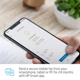 HP DeskJet Plus 4152 All-in-One Color Inkjet Printer, Mobile Print, Scanner & Copy, Instant Ink Ready, Wireless Printers for Home and Office, Built-in USB Port and WiFi, 7FS74A (Renewed) HP