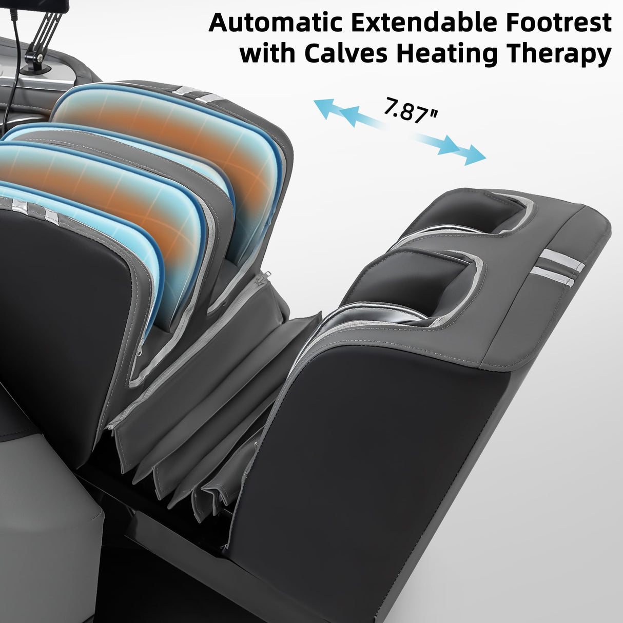 MassaMAX A580 2026 4D Massage Chair for Big & Tall People Full Body Massage Up to 6'10" & 500 lbs, Yoga Stretch, AI Voice Control, 22 Modes, 59" SL Track, Auto Footrest Extension, and Heating (Black) MassaMAX