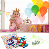 Richness Kids Crown Craft DIY Tiaras Make Your Own Crowns at Birthday Party Favours 12pcs (Gold) … RICHNESS