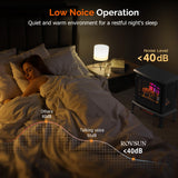 Bonnlo 23" W Electric Fireplace Stove, 1500W Portable Freestanding Fireplace Heater w/Remote, Timer, 3D Flame, Overheat & Tip-Over Protections, Suit for Bedroom, Living Room, CSA Approved Bonnlo