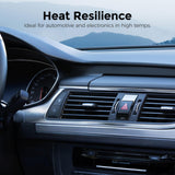 FLASHFORGE PETG Pro Filament 1.75mm Black, 3D Printer Filament 1kg (2.2lbs) Spool, Dimensional Accuracy +/- 0.02mm, 3D Printing Filament for Various Mechanical Parts, Waterproof Parts FLASHFORGE