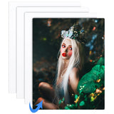 Sublimation Aluminum Blank Metal Photo Sign Blanks Wall Poster Frame Custom Pictures Wall Art for Bedroom Living Room Wedding Baby Pet Family Picture Framed Wall Decor, 11 x 14 Inch, White (4 Pieces) Ferraycle