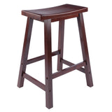 Winsome 94084 Satori Stool, 24", Walnut Winsome