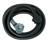 Road Power Extra Heavy Duty RV Extension Cord, 30Ft, 10 Gauge, 3 Conductor, 30-AMP, STW, RV Extension Cord, Black, 95707508 Coleman Cable