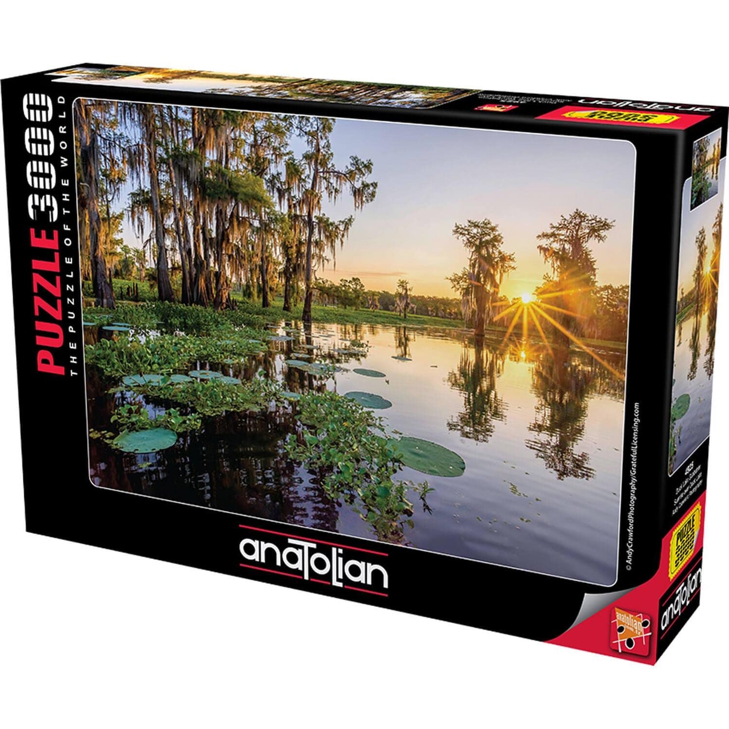 Anatolian Puzzle - Sunrise Over Duck Lake, 3000 Piece Jigsaw Puzzle, #4925