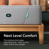 Siena 12" Queen Memory Foam Mattress - Medium Firm - 180 Night Trial - Premium Pressure-Relieving Layers - 10 Year Warranty - Mattress in a Box - CertiPUR-US Certified Siena