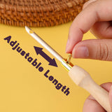 AUGSUN 13Pcs Punch Needle Kit, Punch Needle Tool Adjustable Punch Needle Embroidery Kits Wooden Handle Embroidery Pen for Embroidery Floss Cross Stitching Beginner AUGSUN