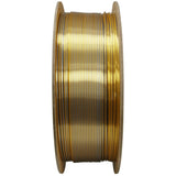 Polymaker Dual Color Silk PLA Filament 1.75mm Gold-Silver, Coextrusion Shiny PLA 3D Printer Filament Dichromatic 1kg - Silk Filament 1.75 PLA 2 Colors, Dimensional Accuracy +/- 0.03mm (Crown) Polymaker