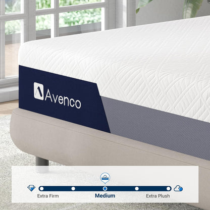 Avenco California King Mattress, 12 Inch Cal King Memory Foam Mattress for Pressure Relief & Cooling Sleep,Mattress in a Box, CertiPUR-US Certified Cali King Mattresses