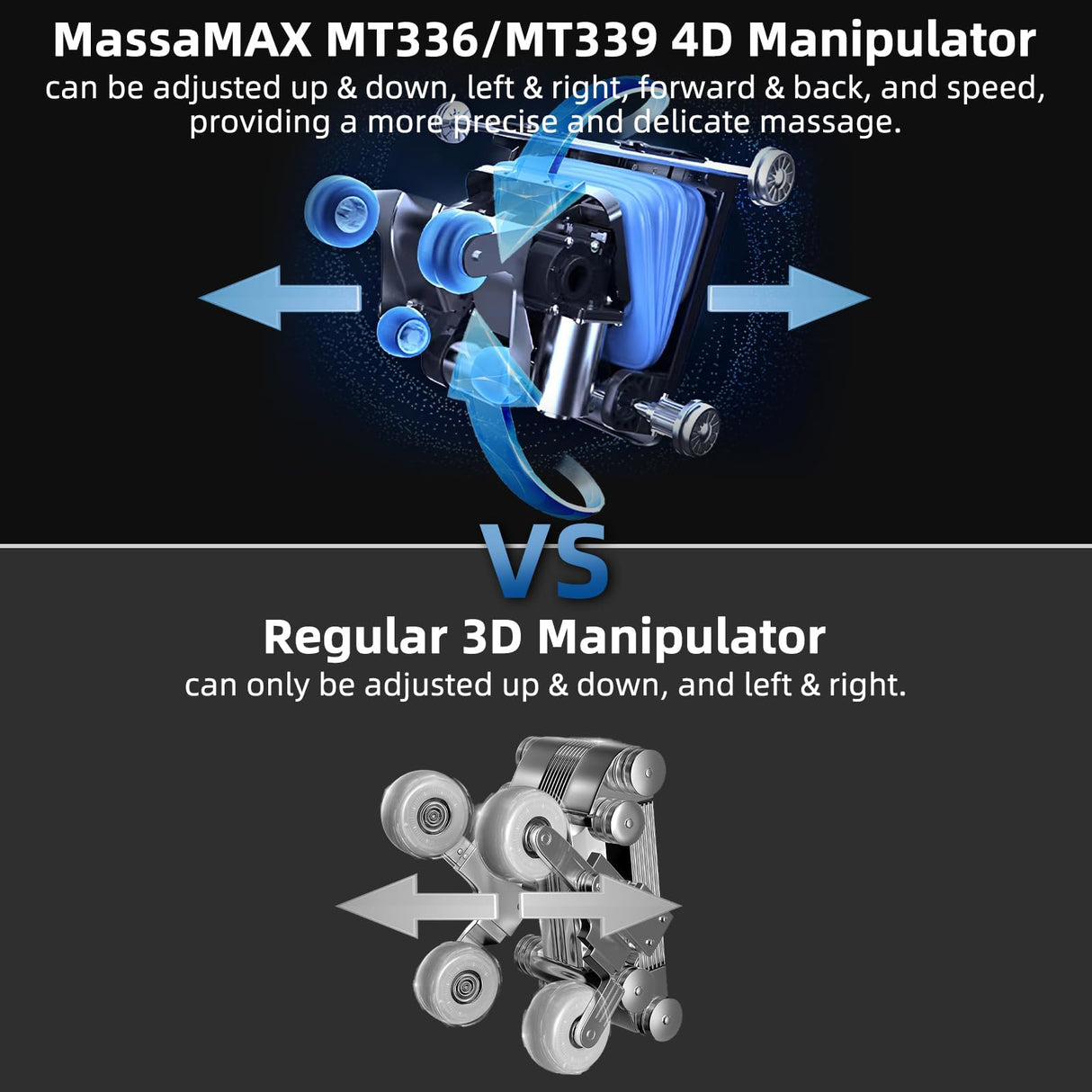 MassaMAX MT339 4D Massage Chair, Full Body Shiatsu Recliner with Electric Extendable Footrest, Zero Gravity, SL Track, Deep Yoga Stretch, 15 Modes, AI Voice Control, Foot Rollers, and Heating (Golden) MassaMAX