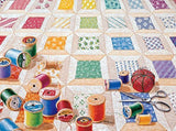 SUNSOUT INC - Spools - 1000 pc Jigsaw Puzzle by Artist: Rebecca Barker - Finished Size 20" x 27" - MPN# 24218 SunsOut