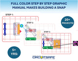 Snap Circuits Beginner, Electronics Exploration Kit, Stem Kit for Ages 5-9 (SCB-20) Snap Circuits
