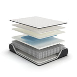 Signature Design by Ashley Limited Edition Firm 12 Inch Hybrid Mattress with Gel Memory Foam and Edge Support for Cool Sleep and Pressure Relief, Queen Signature Design by Ashley