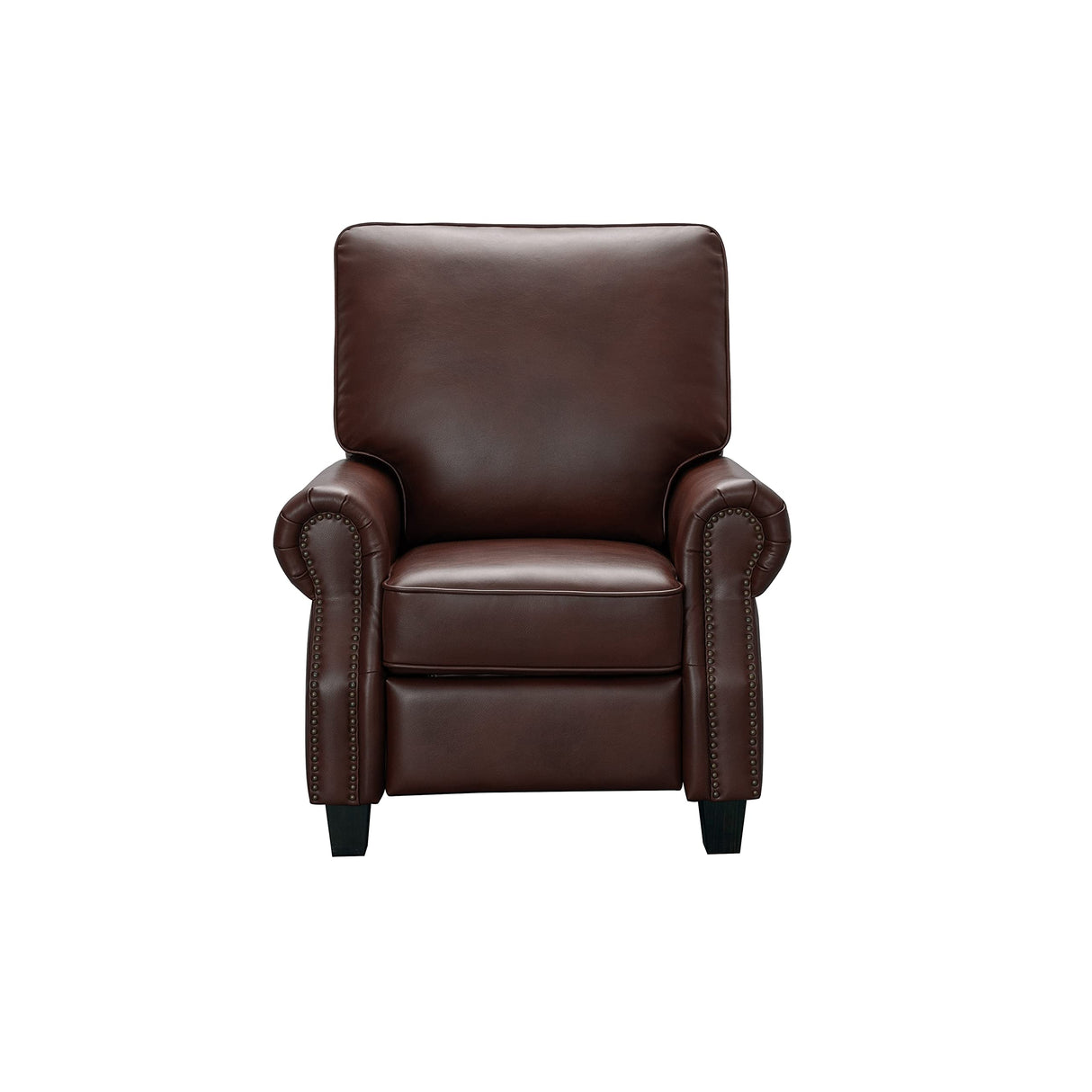Abbyson Living Traditional Leather Pushback Recliner, Red Abbyson Living
