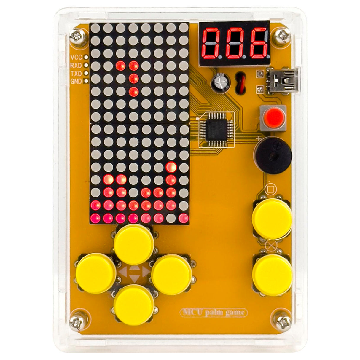 DIY Soldering Project Game Kit Retro Classic Electronic Soldering Kit with 5 Retro Classic Games and Acrylic Case, Idea for STEM High School Family Education Friends by Etoput Etoput