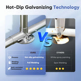 Quictent 20x40ft Party Tent Heavy Duty Outdoor Gazebo White Wedding Tent Canopy Event Shelter Carport with Removable Sidewalls& 6pcs Storage Bags Quictent