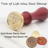 Andotopee Wax Seal Kit With 24 Colors Envelope Stamp Seals Beads 600pcs, Tree of Life Sealing Stamp, Electric Wax Seal Warmer Set, Silicone Mold, Metallic Pen, 120 Removable Sticky Dots, Spoon Cleaner Andotopee