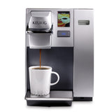 Keurig K155 Office Pro Single Cup Commercial K-Cup Pod Coffee Maker, Silver Keurig