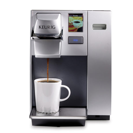 Keurig K155 Office Pro Single Cup Commercial K-Cup Pod Coffee Maker, Silver Keurig