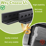 Garage Shelving Heavy Duty Storage Shelves Easy Assembly 5 Tier Adjustable Metal Shelving Utility Shelf Rack Garage Storage Organizer for Garage, Basement, Warehouse (72"H x 35.4"W x 15.7"D) AOJUFEO