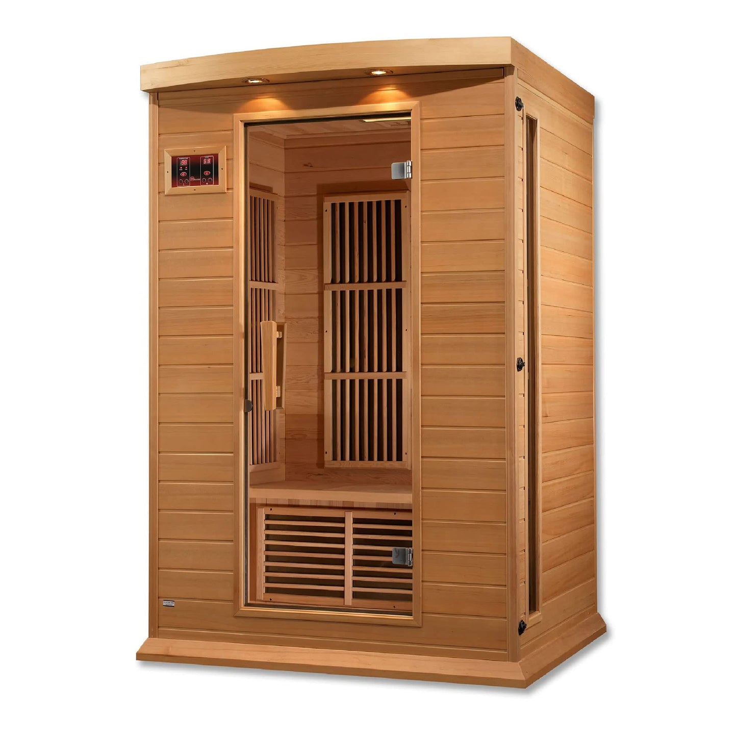 DYNAMIC SAUNAS Maxxus Toulouse MX-K206-01 Low EMF (Under 8 MG) FAR Infrared Sauna - Curb Side Delivery… - WoodArtSupply