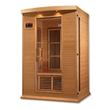 DYNAMIC SAUNAS Maxxus Toulouse MX-K206-01 Low EMF (Under 8 MG) FAR Infrared Sauna - Curb Side Delivery… DYNAMIC SAUNAS