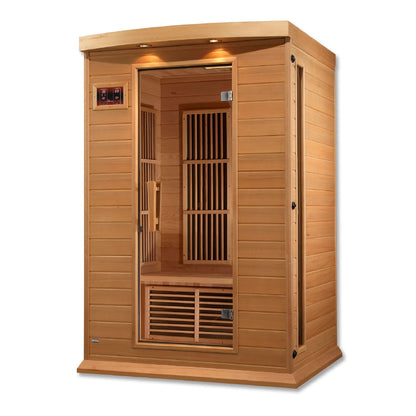 DYNAMIC SAUNAS Maxxus Toulouse MX-K206-01 Low EMF (Under 8 MG) FAR Infrared Sauna - Curb Side Delivery… - WoodArtSupply